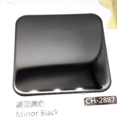 Buen precio Color Negro 8K 10K Lustrado con espejo Finish 304 Hoja de acero inoxidable con impresión anti dedos para decoración de interiores en línea