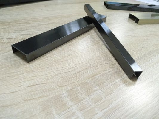 Buen precio Trim de banda de borde SS304 Espejo retrovisor Trim PVD Revestimiento de titanio en línea