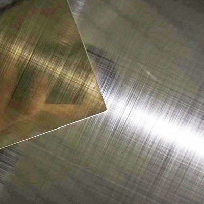 Buen precio Lámina de acero inoxidable de color cruzado para el gabinete de exhibición 1500 mm de ancho en línea