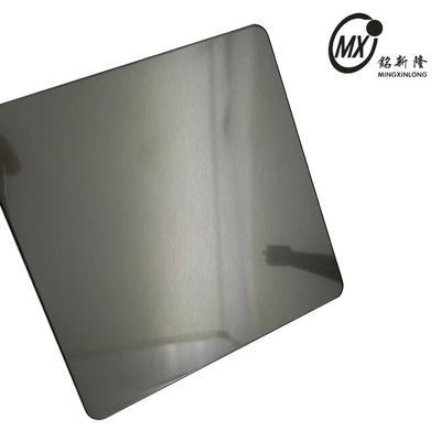 Precio de fábrica Decoración de vibración negra Placa de acero inoxidable espesor de 0,3 a 3 mm