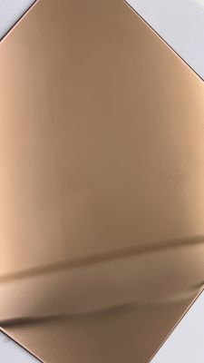 Buen precio Espejo de cobre bronce 8K de acero inoxidable 304 201 316 de hoja tamaño 4 * 8 pies vietnamita en línea