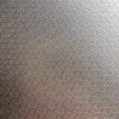304 chapas de acero inoxidable de color PVD de plata cepillado y reventado para muestras gratuitas