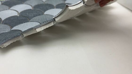 Buen precio Mosaico cuadrado mosaico de superficie brillante mosaico de vidrio sus 304 mosaico de acero inoxidable en línea