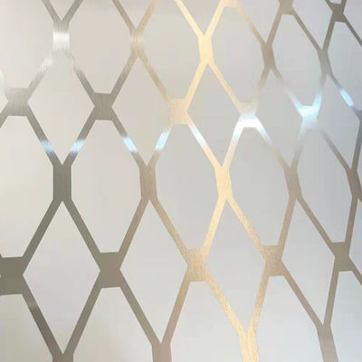 Buen precio Acid Etching Hairline Gray Hoja de acero inoxidable PVD Revestimiento de titanio Paneles de puertas de ascensor en línea