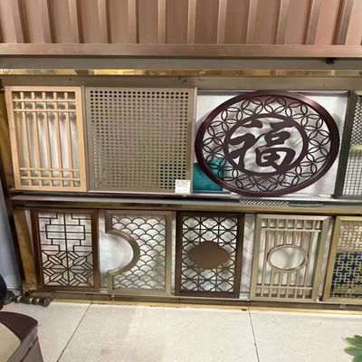 Buen precio División Divdier 304 de acero inoxidable Oro Color personalizado Tamaño tabla de corte de titanio hojas de estela de oro inoxidable en línea