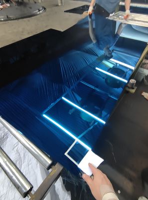 Buen precio Hoja de paneles decorativos de acero inoxidable de zafiro para proyectos de hoteles de pared en línea