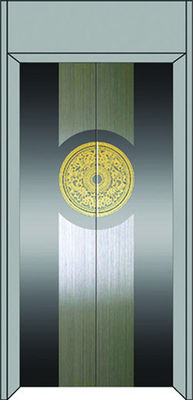 Buen precio Super 8K Espejo 1mm 1.5mm Color plateado grabado de acero inoxidable Hoja de ascensor para puerta de ascensor en línea