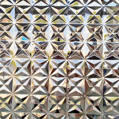 Buen precio Lámina de agua en relieve Oro de acero inoxidable Decoración Techo de pared Hotel en línea