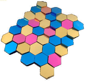 Buen precio Diseño Cóncavo Convexo Metal de acero inoxidable Mosaico decoración interior de clubes de hoteles en línea