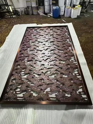 Buen precio Espejo pulido de acero inoxidable pantallas artísticas tamaños personalizados en línea