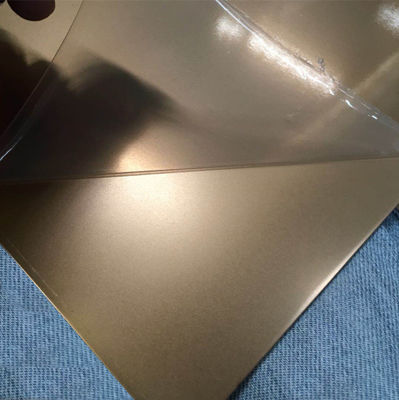 Buen precio 201 304 316 Oro rosa Pared de revestimiento exterior Decoración de color de acero inoxidable en línea