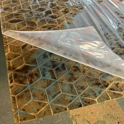 Buen precio Lámina de acero inoxidable decoración retro estilo 304 acero inoxidable color rojo cobre stock precio preferencial decoración del hotel en línea