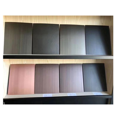 Buen precio Hoja de acero inoxidable de color resistente a la corrosión para una larga duración y durabilidad en línea