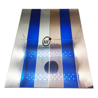 Los mosaicos de lujo con alto brillo y reflejo de luz de espejo metálico - mosaicos mixtos para paredes de acento, decoración del hogar y espacios comerciales