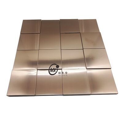 Buen precio 304 201 mosaico de acero inoxidable resistente a la corrosión e impermeable para restaurantes Hoteles Baños Arte Decoración de paredes en línea