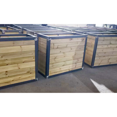 Buen precio Muebles comerciales de calle Planter de acero inoxidable - Diseño de paisajes urbanos en línea