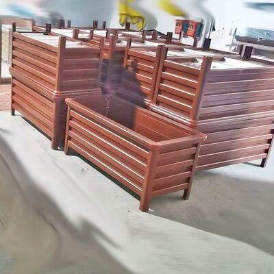 Buen precio Caja de plantación giratoria de acero inoxidable personalizada para una exposición óptima al sol en línea