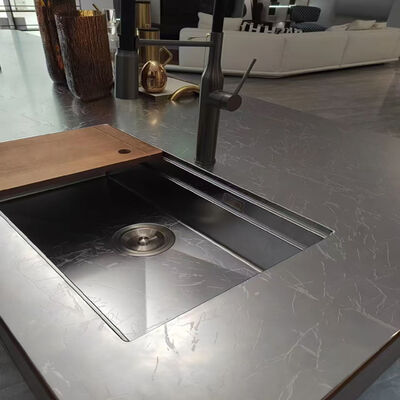 Grado alimentario 304 Resistente a los arañazos de mesa de acero inoxidable