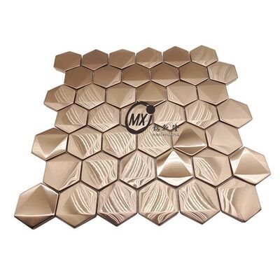 Buen precio Mosaico de acero inoxidable de estilo antiguo y vintage para pared en línea