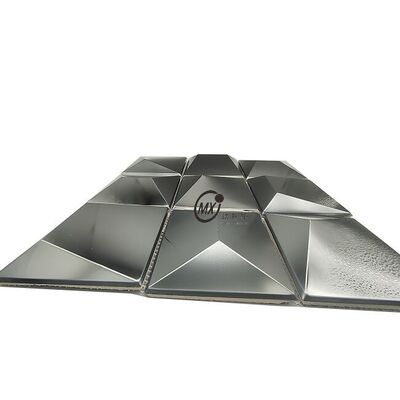 Buen precio Mosaico de Acero Inoxidable para el Interior del Ascensor y Revestimiento de Paredes del Vestíbulo en línea