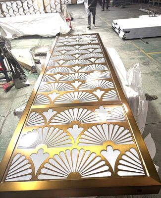 Buen precio Panel de separación de acero inoxidable para salas de exposición en línea