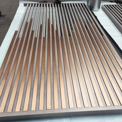 Buen precio Divisor/Separador de Pantalla de Acero Inoxidable 201 304 Tamaño Personalizado para Decoración de Hotel, Restaurante, Sala de Estar, Oficina en línea