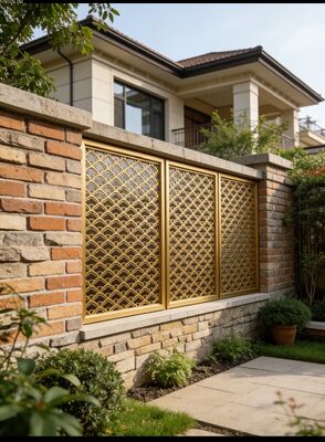 Buen precio Panel metálico decorativo de doble lado para uso interior/exterior en línea