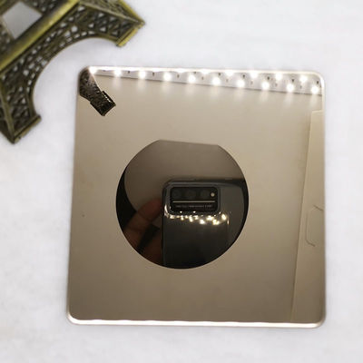 Buen precio Huella dactilar anti del espejo de la BV GB TUV Champagne Gold Stainless Steel Sheet 304 en línea