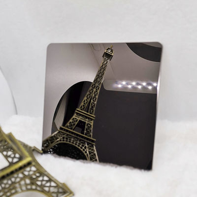 Buen precio El TUV no ennegrece ningún 8 titanio inoxidable de la galjanoplastia de la hoja de acero PVD del final del espejo en línea